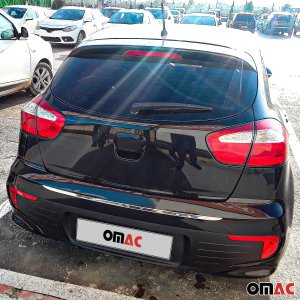 Kia Rio Tailgate Trim - Omac - S.Steel - Gloss Silver - 2018-2023 Kia Rio Tailgate Trim - Omac - S.Steel - Gloss Silver - 2018-2023